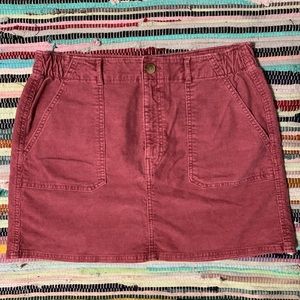 Red skirt Size 12 American Eagle